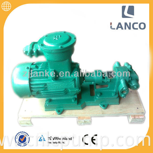 KCB Gear Oil Pump with IP55 F Class EexD IIB,T4 ,380v 50 hz 3 phase Explosion Proof Electric Motor